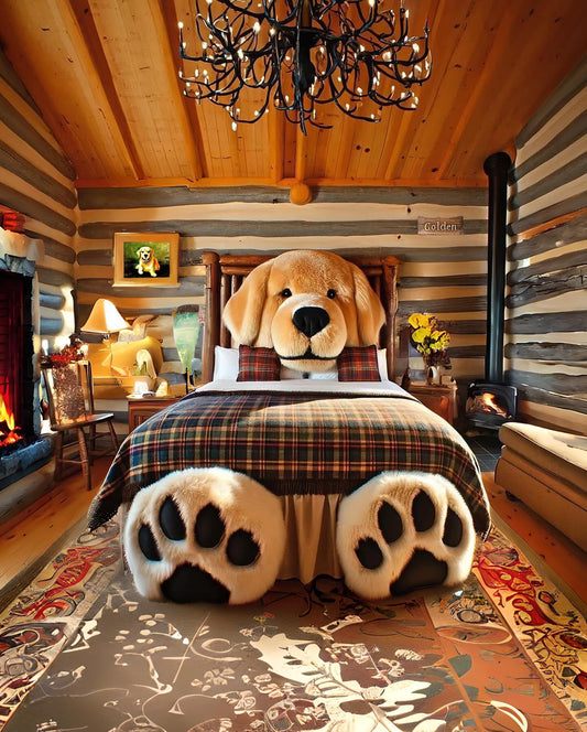 THE HAPPY GOLDEN RETRIEVER